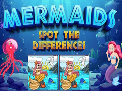 Spel Mermaids: Spot The Differences