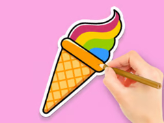 Spel Coloring Book: Rainbow Ice Cream
