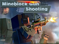 Spel Mineblock Gun Shooting