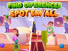 Spel Find Differences: Spot 'Em All