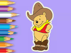 Spel Coloring Book: Cowboy Winnie