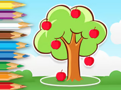 Spel Coloring Book: Apple Tree