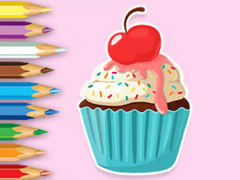 Spel Coloring Book: Apple Cupcake