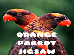 Spel Orange Parrot Jigsaw