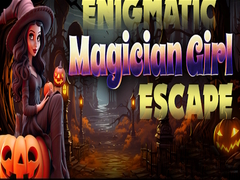 Spel Enigmatic Magician Girl Escape