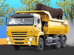 Spel Animal Transporter Truck