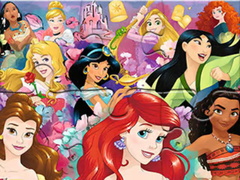 Spel Jigsaw Puzzle: Princess Party