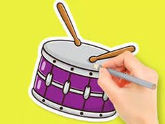 Spel Coloring Book: Star Drum