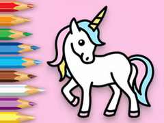 Spel Coloring Book: Happy Unicorn