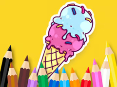 Spel Coloring Book: Cool Ice Cream