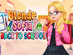 Spel Blonde Sofia Back to School