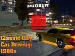 Spel Classic City Car Driving: 1980s