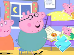 Spel Jigsaw Puzzle: Peppa Sleeping Story