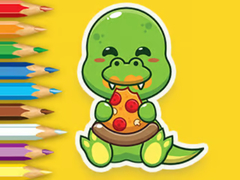 Spel Coloring Book: Hungry Dinosaurs