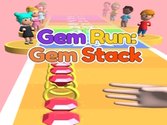 Spel Gem Run: Gem Stack 