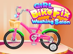 Spel Girl Bike Fix Washing Salon