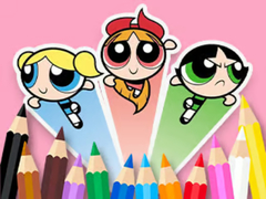 Spel Coloring Book: The Powerpuff Girls