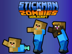 Spel Stickman vs Zombies WorldCraft