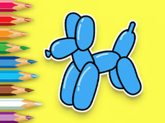 Spel Coloring Book: Balloon Puppy