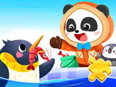 Spel Jigsaw Puzzle: Baby Panda Antarctic Tour