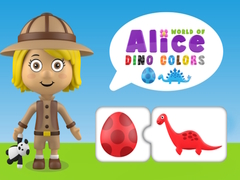 Spel World of Alice Dino Colors