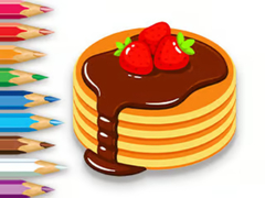 Spel Coloring Book: Strawberry Pancake