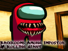 Spel Backrooms Among Impostor & Rolling Giant