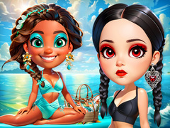 Spel Wave Chic Ocean Fashion Frenzy