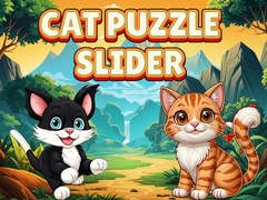 Spel Cat Puzzle Slider