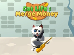 Spel Cat Life: Merge Money