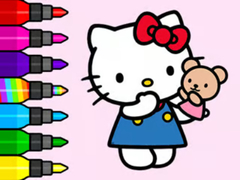 Spel Coloring Book: Hello Kitty Teddy Bear