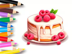 Spel Coloring Book: Berry Cake