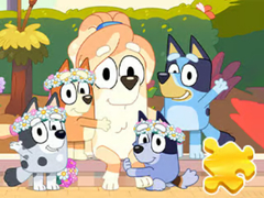 Spel Jigsaw Puzzle: Bluey Sweet Portrait