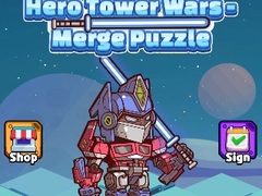 Spel Hero Tower Wars Merge Puzzle