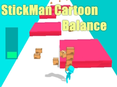 Spel StickMan Cartoon Balance