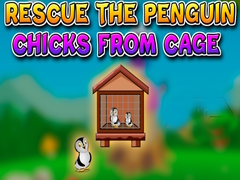 Spel Rescue the Penguin Chicks from Cage