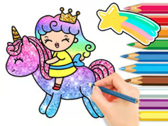 Spel Coloring Book: Unicorn Princess