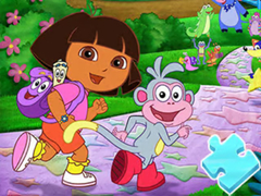 Spel Jigsaw Puzzle: Dora The Explorer