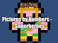 Spel Pictures by Numbers - Superheroes