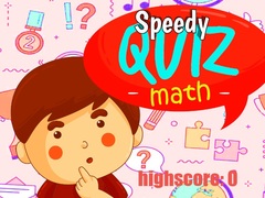 Spel Speedy Quiz Maths