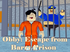 Spel Obby: Escape from Barry Prison