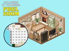 Spel Coloring by Numbers Pixel Rooms