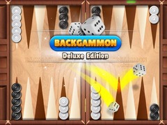 Spel Backgammon Deluxe Edition