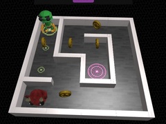 Spel 3d Maze And Robot