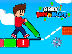 Spel Obby Draw to Escape