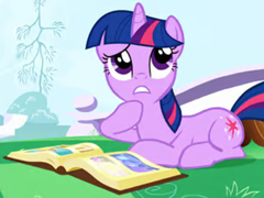 Spel Jigsaw Puzzle: Studious Twilight Sparkle