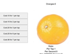 Spel Orange Fruit Clicker