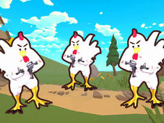 Spel Chicken shooter io