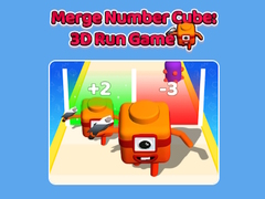 Spel Merge Number Cube: 3D Run Game