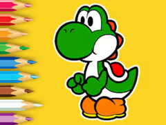 Spel Coloring Book: Yoshi Fishing Day